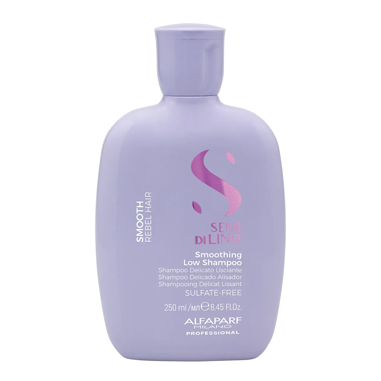 Shampoo alisador Semi Di Lino Smooth 250 ml