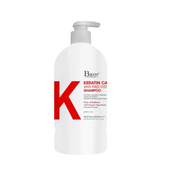 BAOR SHAMPOO 500ML K KERATIN CARE
