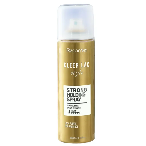 Laca Fuerte Strong Holding Spray Aerosol Kleer Lac 250 ml