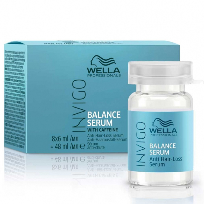 WELLA BALANCE SERUM AMPOLLA ANTICAÍDA CAJA 8 x 6 ml - Imagen 2