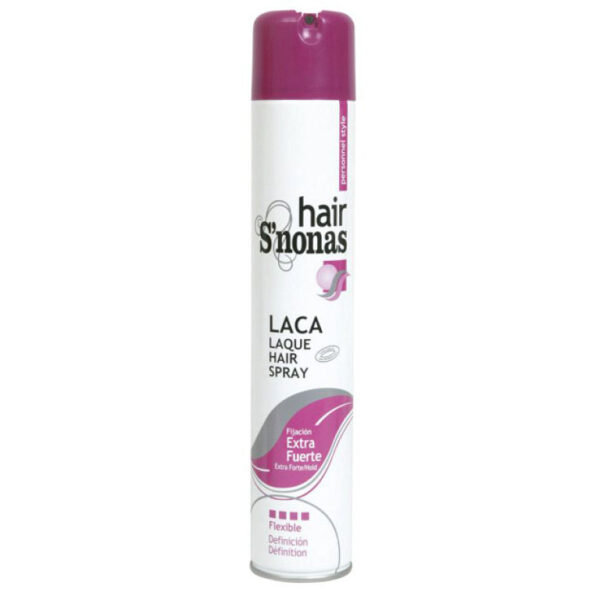 Laca S’nonas fijación Extra Fuerte 400 ml