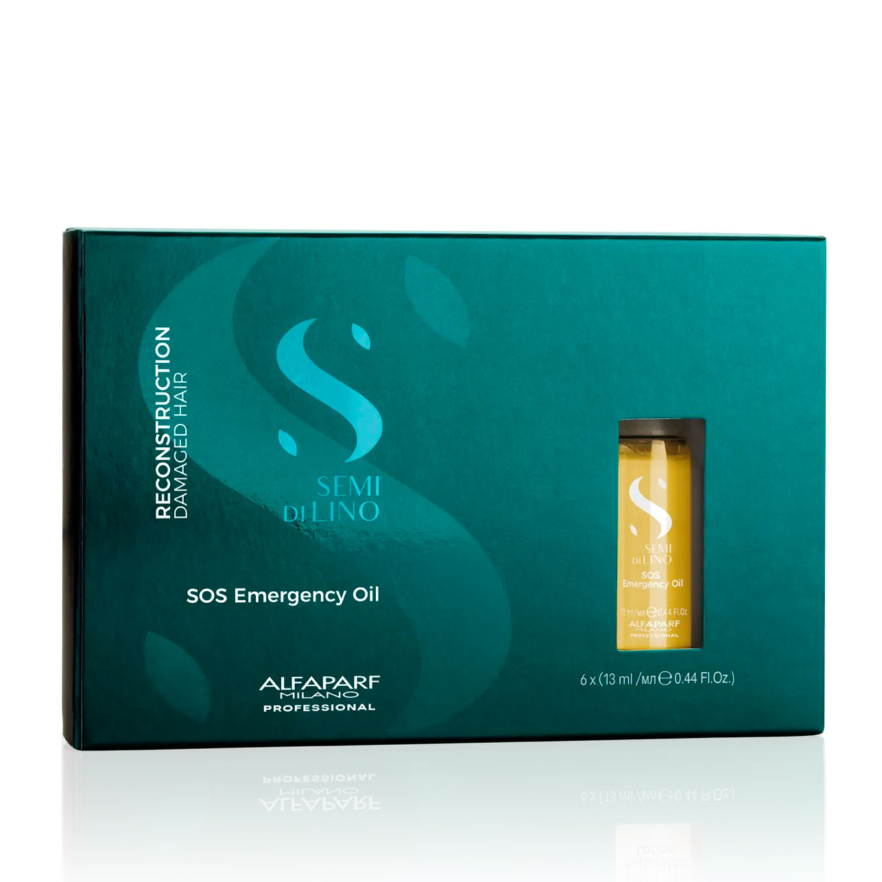 ALFAPARF Ampolla Reparadora SOS Emergency Oil Reconstruction 6 x 13ml